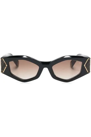 Philipp Plein Lunettes de soleil à monture géométrique