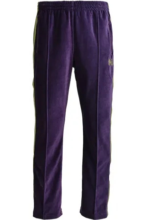 Pins & Needles Pantalon de jogging en velours à bandes contrastantes