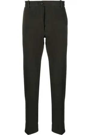 Circolo Pantalon en coton à coupe droite