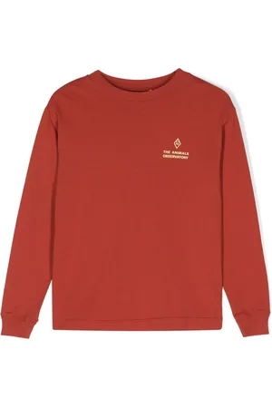 The Animals Observatory T-shirt en coton Arie à manches longues