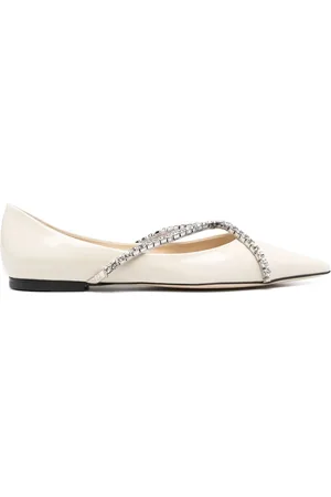 Jimmy Choo Ballerines Genevi à détail de chaînes strassées