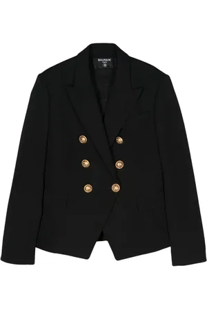 Balmain Blazer en laine 6-Button à boutonnière croisée
