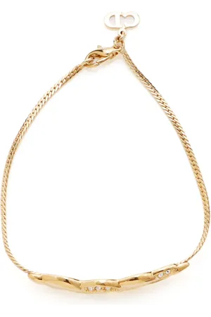 Dior Bracelet serpent à ornements strassés