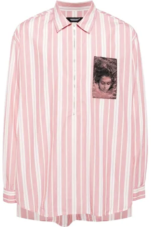 UNDERCOVER Chemise à rayures verticales