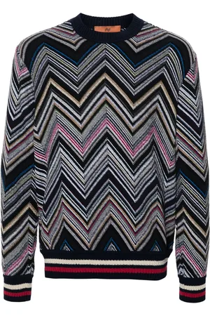 Missoni Pull à mancherons et chevrons