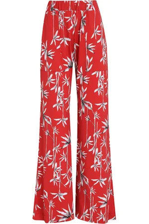 Brigitte Pantalon à imprimé bambou