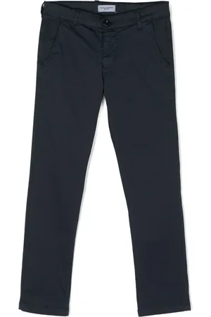 Paolo Pecora Pantalon slim à taille mi-haute