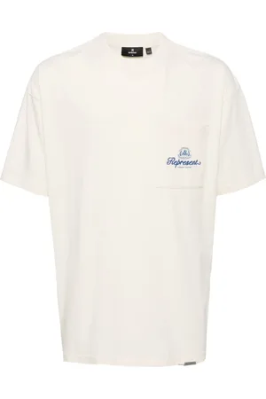 Represent T-shirt en coton à logo brodé