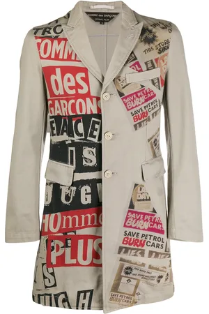 Comme des Garçons Manteau imprimé 2008