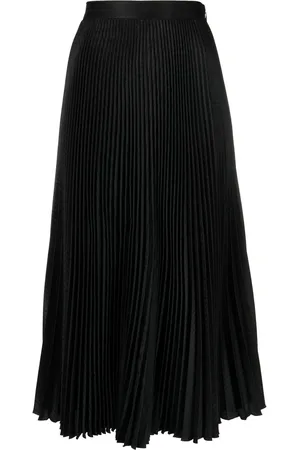 Prada Jupe plissée à taille haute