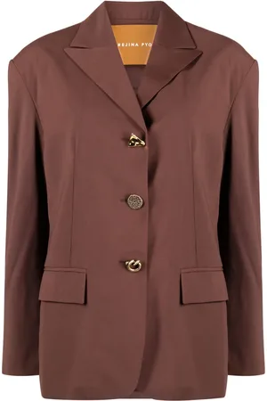 REJINA PYO Blazer Enzo à simple boutonnage