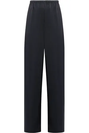 Salvatore Ferragamo Pantalon droit à taille haute