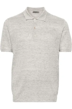 corneliani T-shirt en maille mouchetée