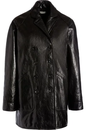 Bally Manteau croisé en peau d