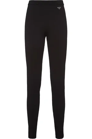 Prada Legging à plaque logo