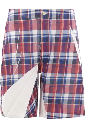 Comme des Garçons Short en serge à carreaux
