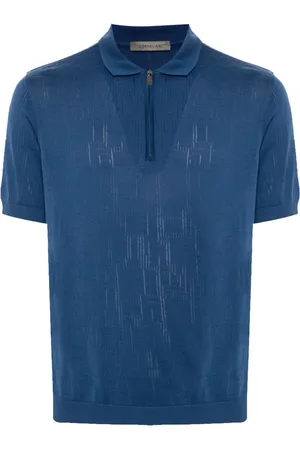corneliani Polo à motif en jacquard
