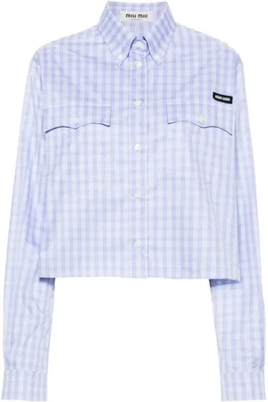 Miu Miu Chemise à carreaux