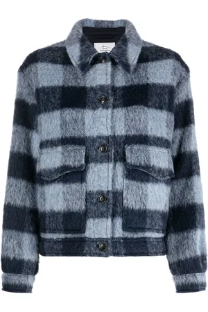 Woolrich Veste boutonnée à franges