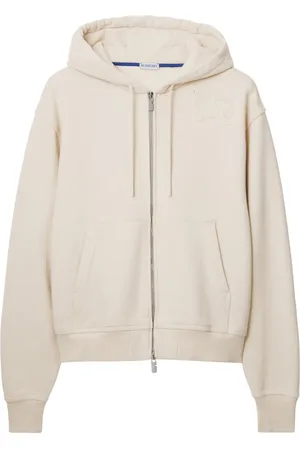 Burberry Hoodie en coton à logo appliqué
