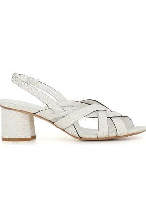 ROBERTO DEL CARLO Sandales en cuir 65 mm