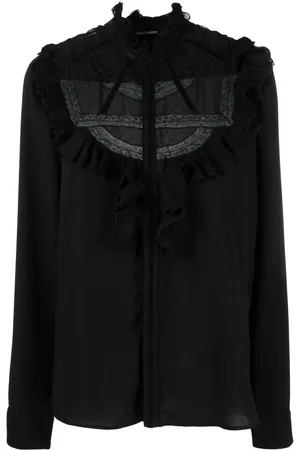 Dsquared2 Blouse volantée à manches longues
