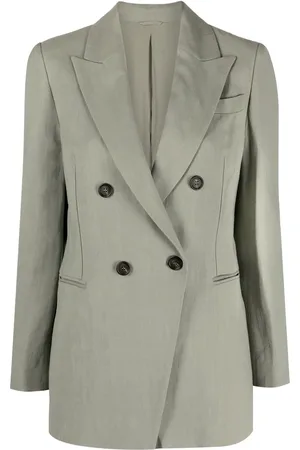 Brunello Cucinelli Blazer à boutonnière croisée