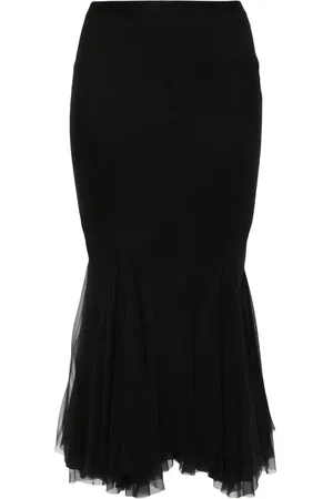Rick Owens Jupe mi-longue Divine Bias