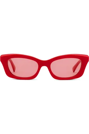 Alexander McQueen Lunettes de soleil à monture géométrique