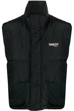 Balenciaga Gilet matelassé Cocoon à logo imprimé