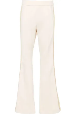 Fendi Pantalon de jogging rayé à taille haute