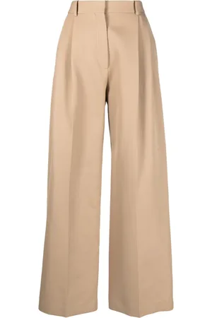 Calcaterra Pantalon de tailleur à coupe ample