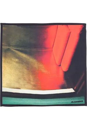 Jil Sander Foulard à imprimé géométrique