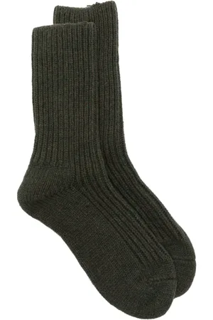 Baserange Chaussettes en maille ajourée