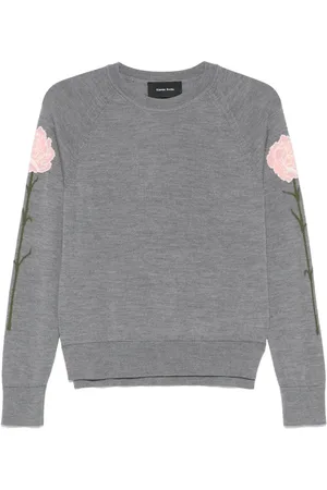 Simone Rocha Pull à fleurs