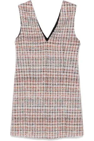 Missoni Robe courte en tweed à carreaux