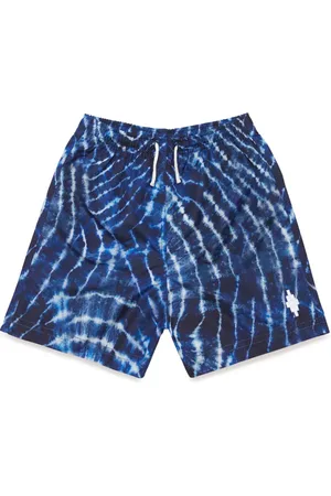 MARCELO BURLON Short de bain à imprimé graphique