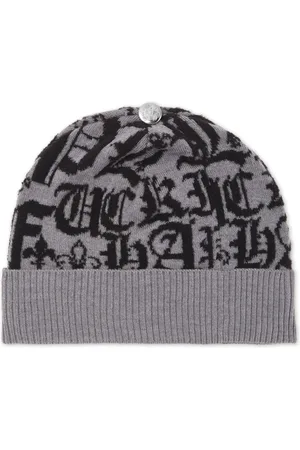 Philipp Plein Bonnet à logo en jacquard