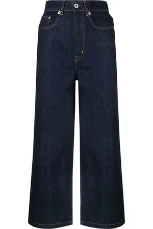 Kenzo Jean ample à taille haute