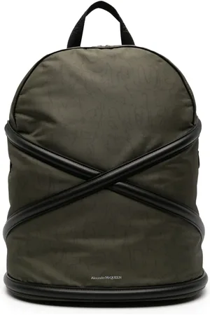 Alexander McQueen Sac à dos à logo imprimé
