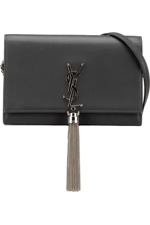 Saint Laurent Sac à bandoulière Kate Tassel Chain Wallet Monogram en cuir de veau lisse (2017)