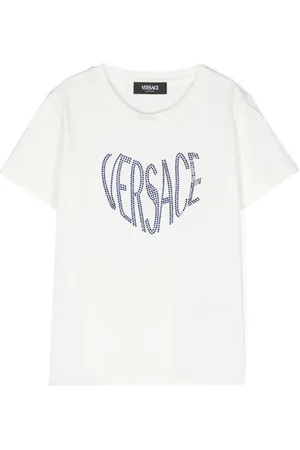 VERSACE T-shirt à logo embossé