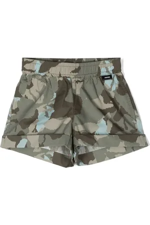 Aspesi Short à imprimé camouflage