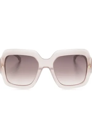 Carrera Lunettes de soleil translucide à monture oversize