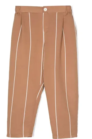 DOUUOD KIDS Pantalon fuselé à fines rayures