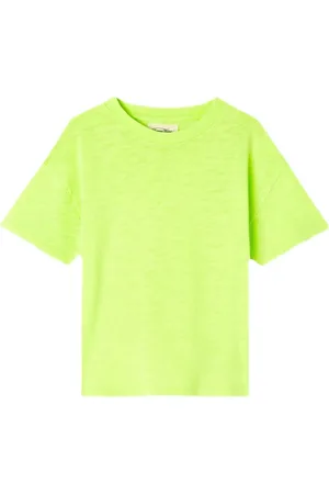 American Vintage T-shirt en tissu flammé