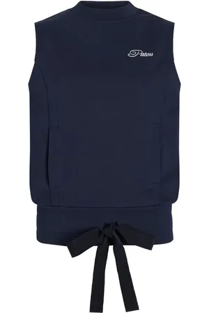 Patou Sweat sans manches à logo brodé