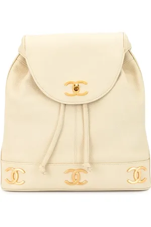 CHANEL Sac à dos à logo CC
