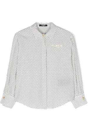 Balmain Chemise à imprimé géométrique