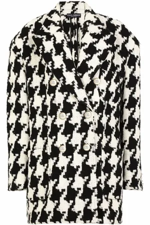 Dolce & Gabbana Manteau à motif pied-de-poule
